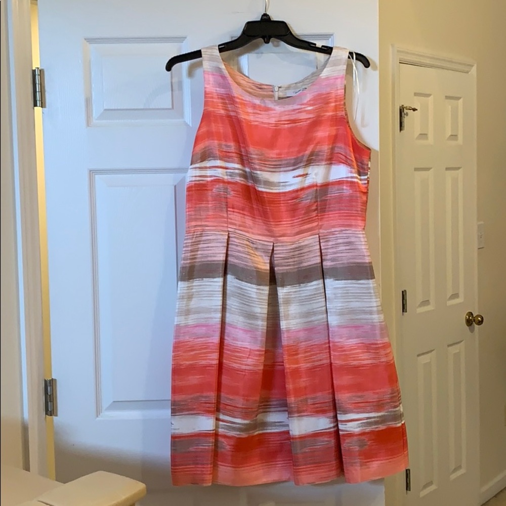 Beautiful fit and flare spring dress